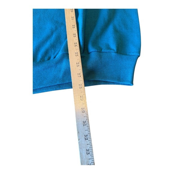 Vintage 80s Autumn Applique Sweatshirt Womens XL Scarecrow Pumpkin Granny Core - Picture 9 of 9